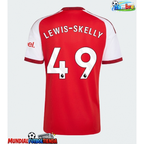 Camiseta Arsenal Myles Lewis-Skelly #49 Primera Equipación Replica 2026-27 mangas cortas